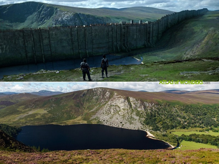 Lough Tay - Into the Badlands Location