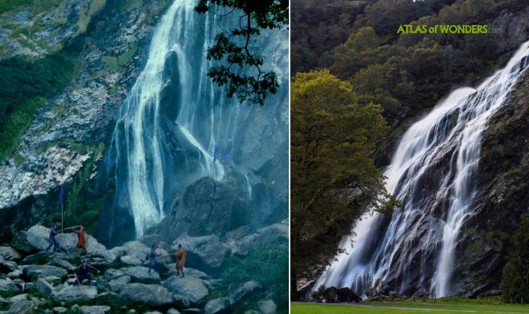 Powerscourt Waterfall - Into the Badlands Location